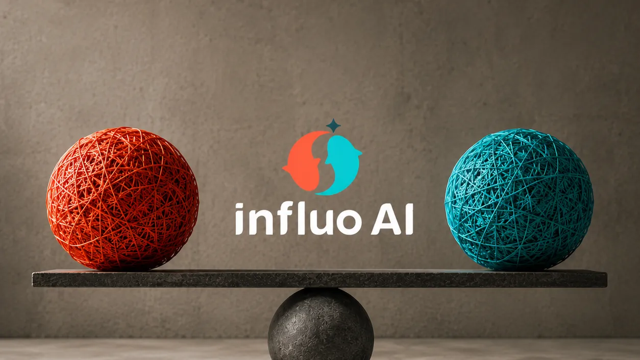 Influo AI 让分散的品牌表达，重新在天平上归于平衡